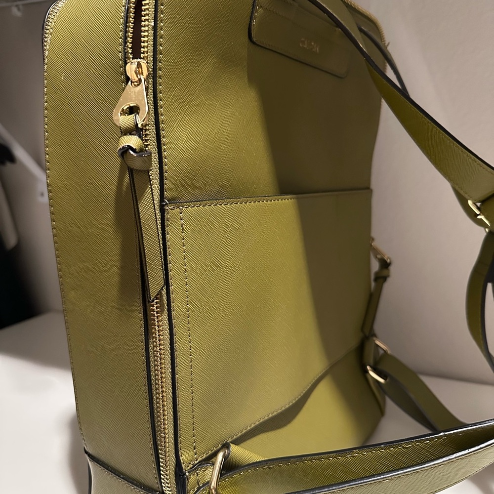 Calpak Khaki Backpack with Braided Accents - Picture 3 of 6